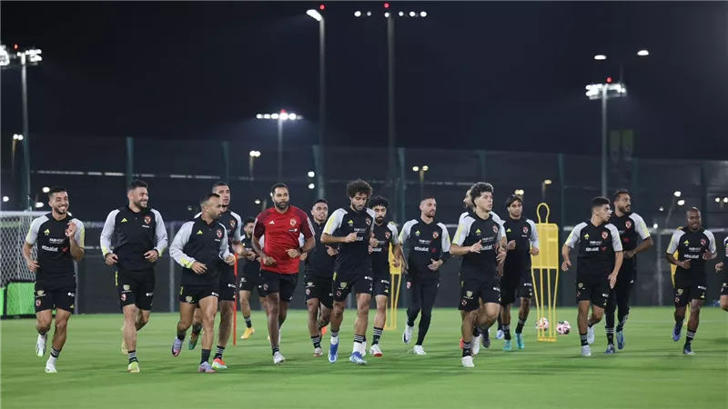 الأهلي يخوض أول مران بالسعودية استعدادًا لكأس العالم للأندية