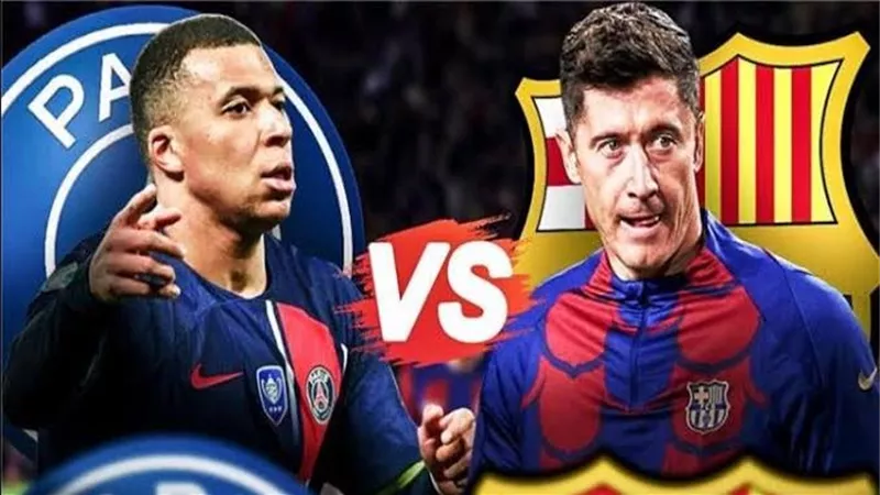 التشكيل الرسمي لمواجهة باريس سان جيرمان ضد برشلونة في دوري أبطال أوروبا