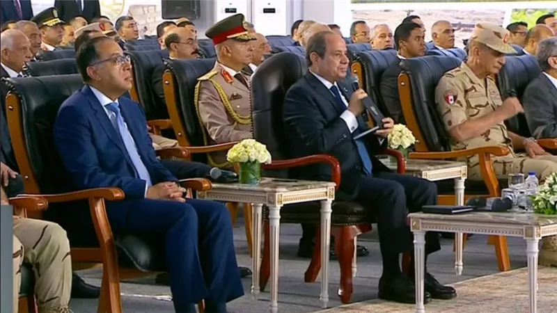 رسائل الرئيس السيسي خلال افتتاح موسم الحصاد اليوم