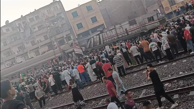الصحة: استقرار الحالة الصحية لـ44 من مصابي حادث تصادم قطاري الزقازيق