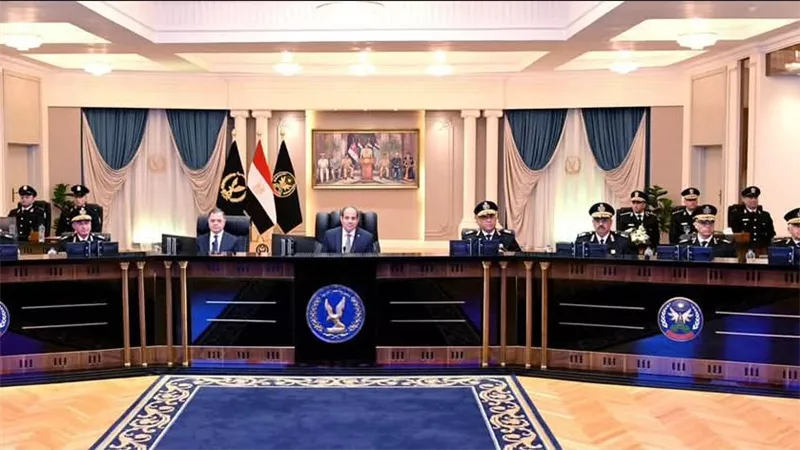 الرئيس السيسي يجرى زيارة تفقدية إلى مقر أكاديمية الشرطة