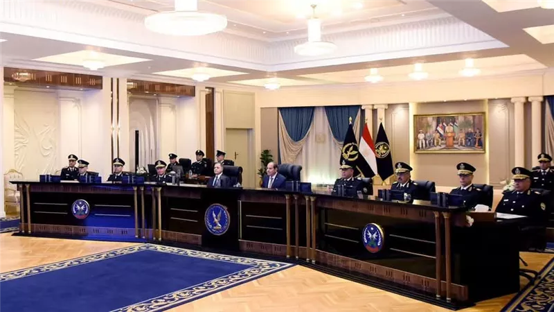 الرئيس السيسي يؤكد على تقديره للدور الجوهرى لجهاز الشرطة فى حماية البلاد