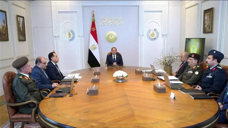 الرئيس السيسي يبحث موقف توفير التغذية الكهربائية لمشروعات الاستصلاح الزراعى
