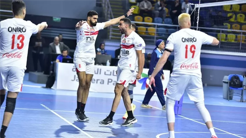 الزمالك يهزم سموحة ويتأهل لمواجهة الأهلي في نهائي كأس مصر لرجال الطائرة