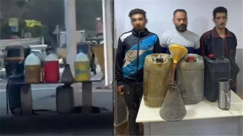 سقوط شبكة لبيع البنزين بالشارع بأسعار السوق السوداء في الجيزة