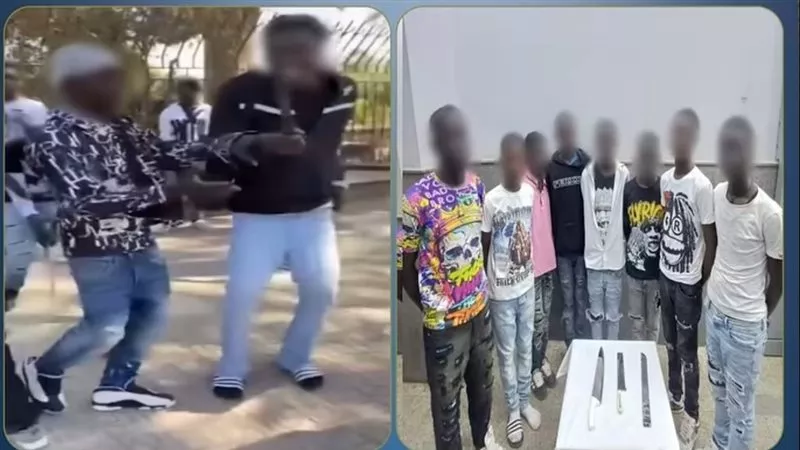 القبض على أجانب لاتهامهم بالرقص بأسلحة بيضاء وآداء حركات استعراضية بالقاهرة
