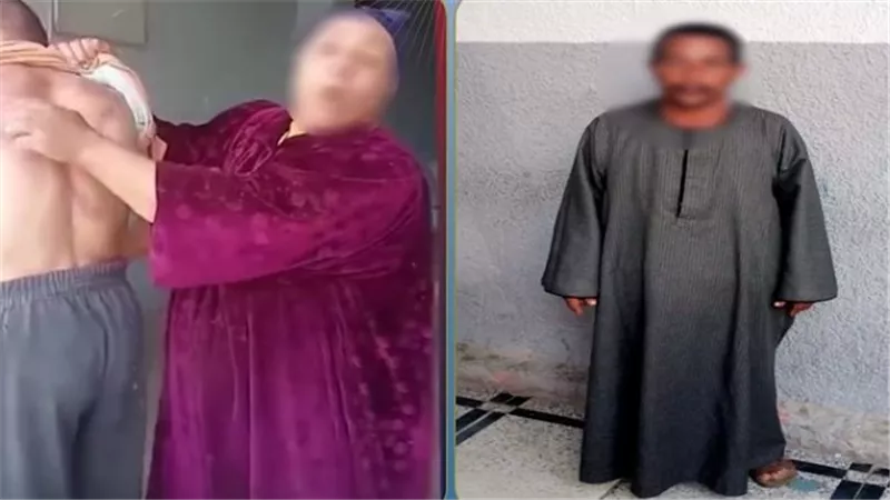 الداخلية تضبط مزارع تعدي بالضرب على شاب من 