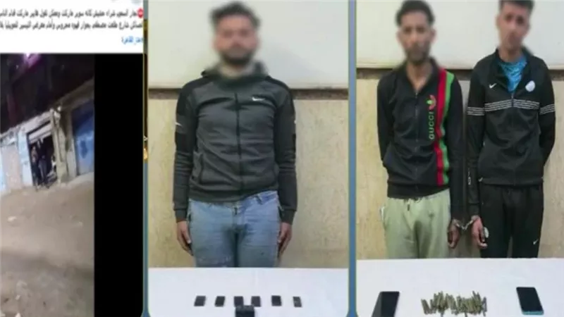 سقوط 3 عناصر إجرامية حولوا مخزنا بالهانوفيل لبؤرة لترويج الحشيش بالإسكندرية