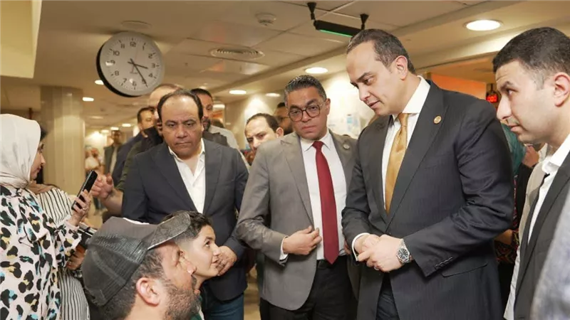 رئيس هيئة الرعاية الصحية في جولة تفقدية بمحافظة الإسماعيلية للاطمئنان على سير العمل والتأكد من جودة الخدمات الطبية المقدمة للمواطنين