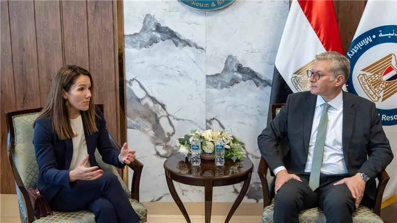 وزير البترول والثروة المعدنية يبحث مع بي بي البريطانية التقدم في حفر آبار جديدة للغاز الطبيعي