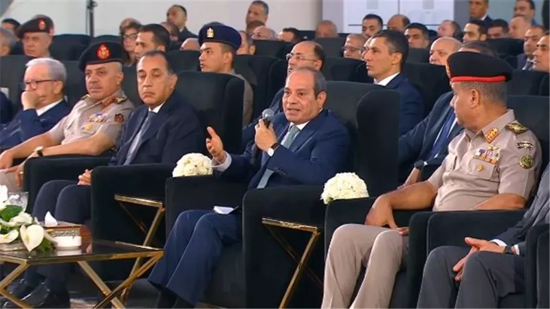 الرئيس السيسى: تكلفة 2.2 مليون فدان فى الدلتا الجديدة تصل لـ800 مليار جنيه