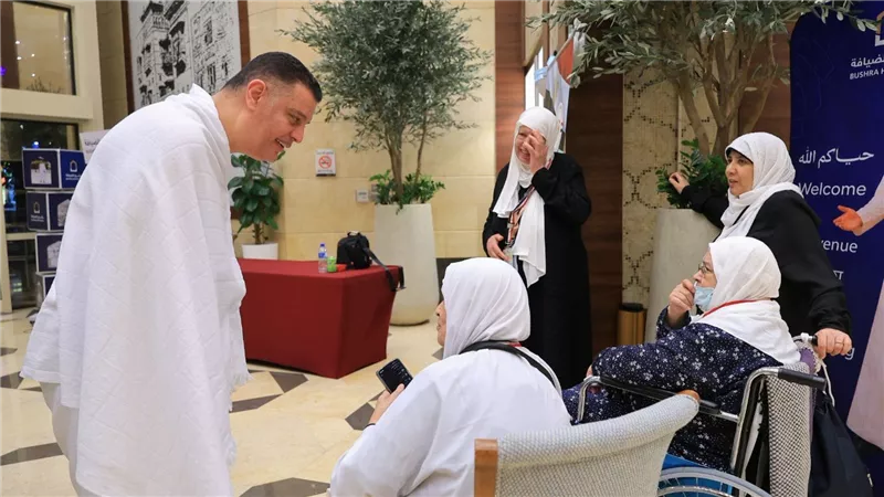  رئيس البعثة الرسمية لحج الجمعيات الأهلية يصل مكة المكرمة.. ويطمئن على توافر الخدمات للحجاج