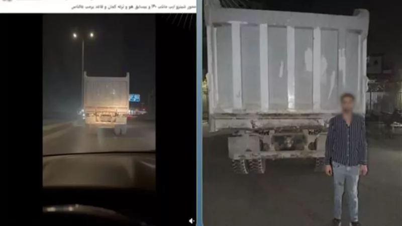 عرض حياة المواطنين للخطر..ضبط قائد سيارة نقل لسيرة برعونة بالقاهرة