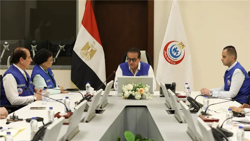 وزير الصحة يعلن خطة تأمين طبي شاملة لاحتفالات عيد الأضحى 2026 خلال ترؤسه اجتماع غرفة الأزمات المركزية 