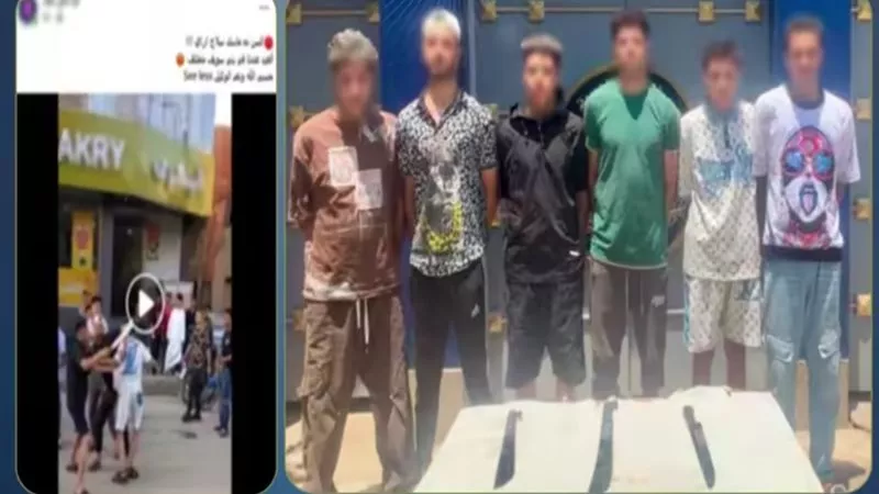 ضبط طرفي مشاجرة 