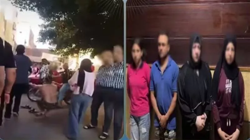 ضبط طرفي مشاجرة الطالبات أمام مدرسة بالجيزة