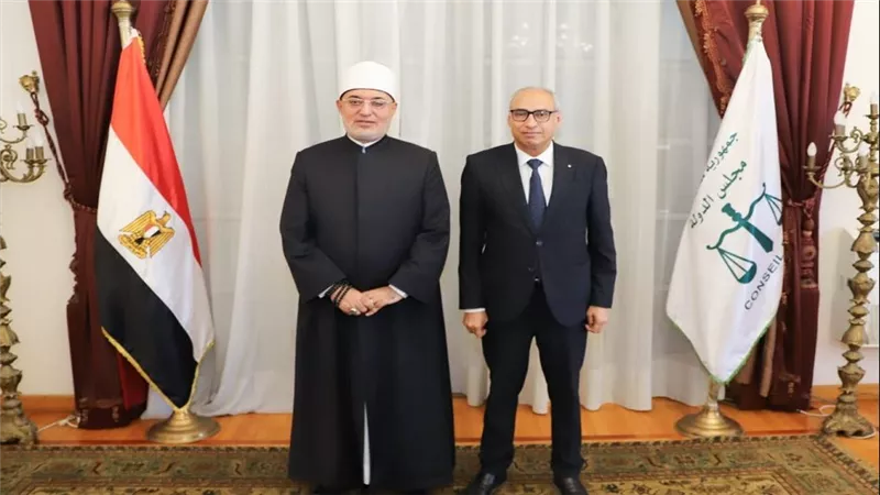 رئيس مجلس الدولة يستقبل مفتي الجمهورية